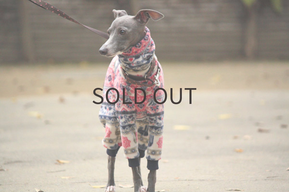 画像5: ルコック柄フリース(ネイビー) (5)