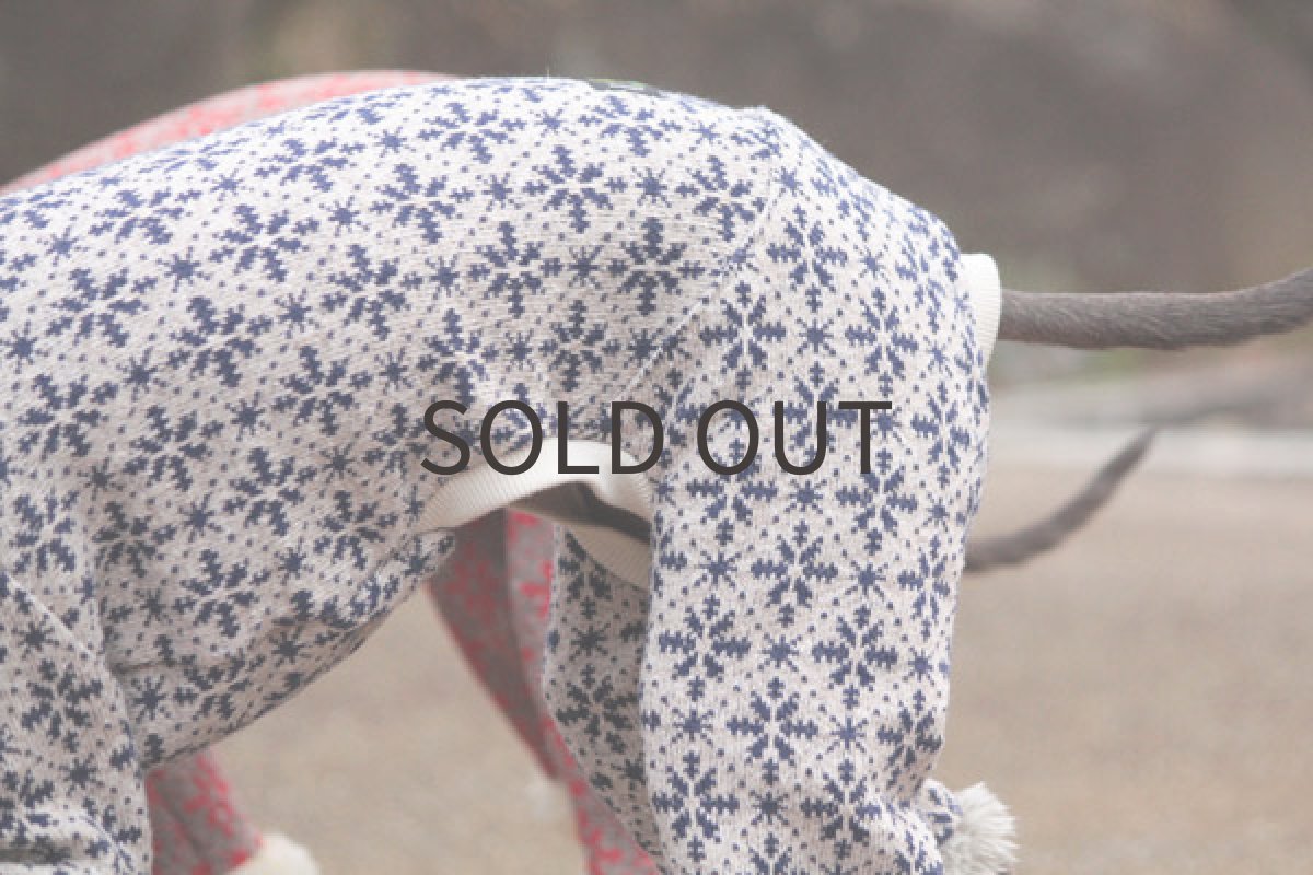 画像4: スノーキーロンパ（きなり×ネイビー） (4)