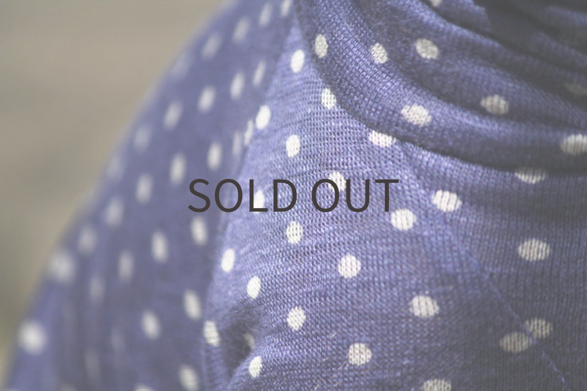 画像5: フレンチリネンのシャツ（ネイビー） (5)