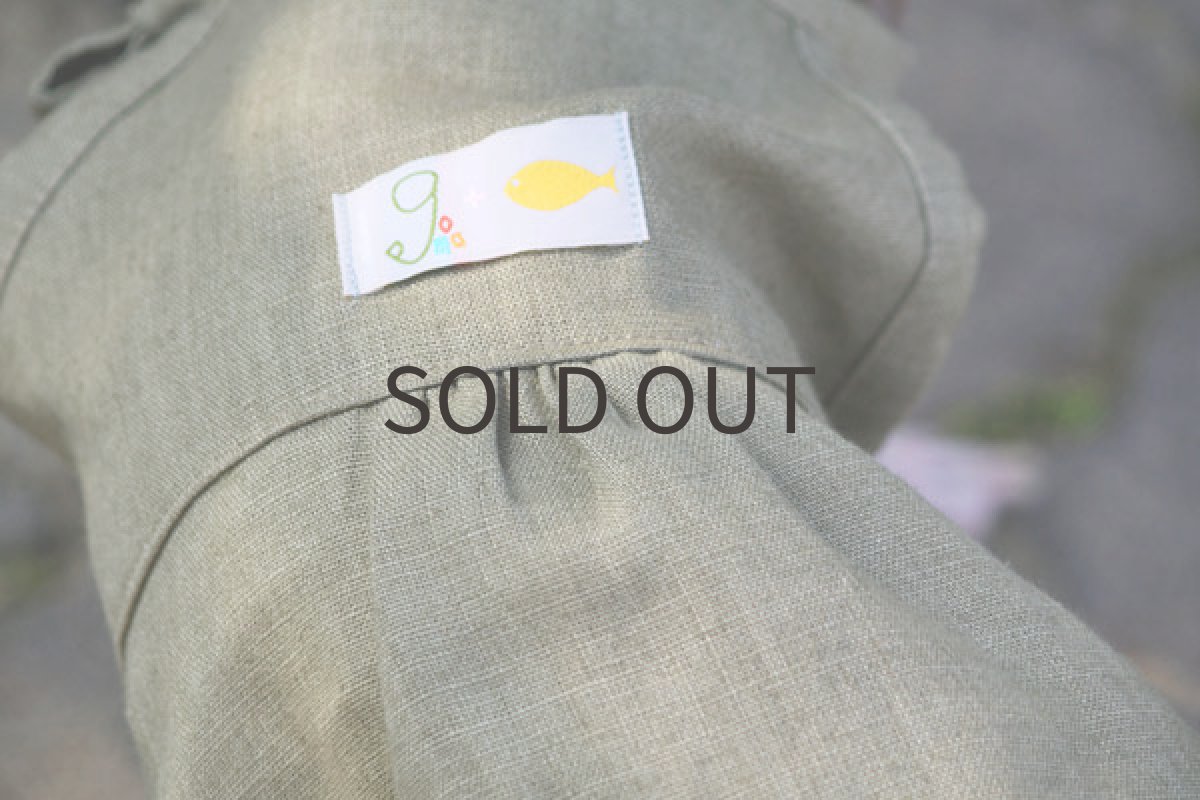 画像5: リトアニアリネン（グラスグリーン） (5)