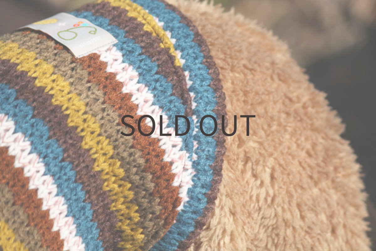 画像5: HAND KNIT風ロンパース（マスタード） (5)