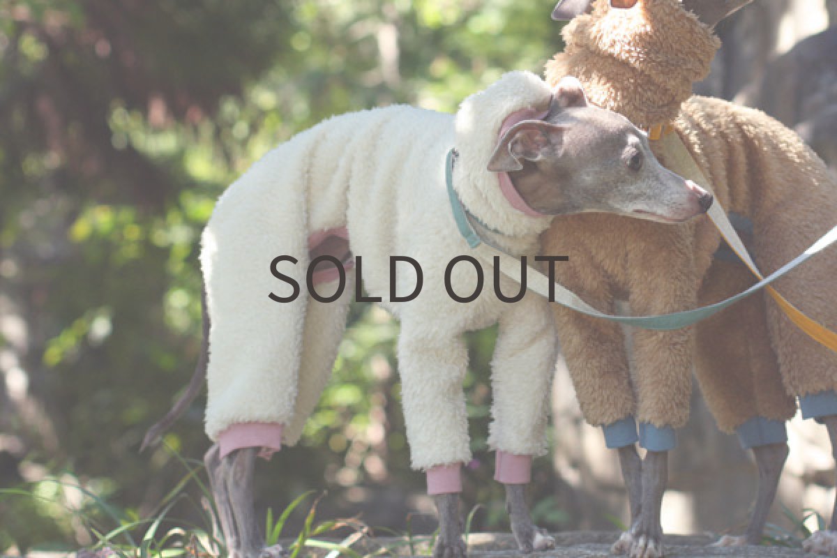 画像3: フワボアフリース（アイボリー） (3)