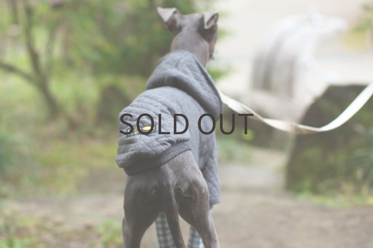 画像3: キルト重ね着風チェック（ブルー） (3)