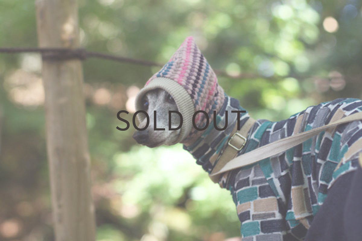 画像4: しずくの雫スヌード（つつじ） (4)