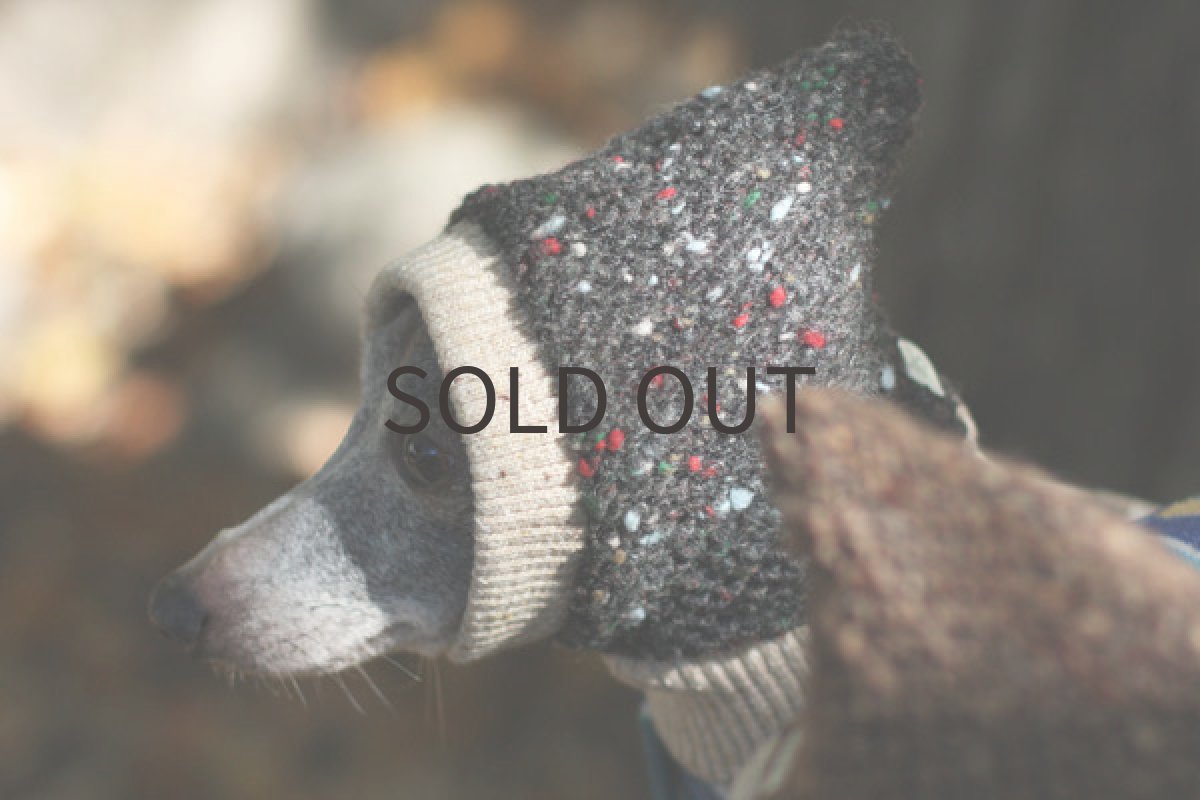 画像3: ぽこぽこ雫スヌード（くろ） (3)