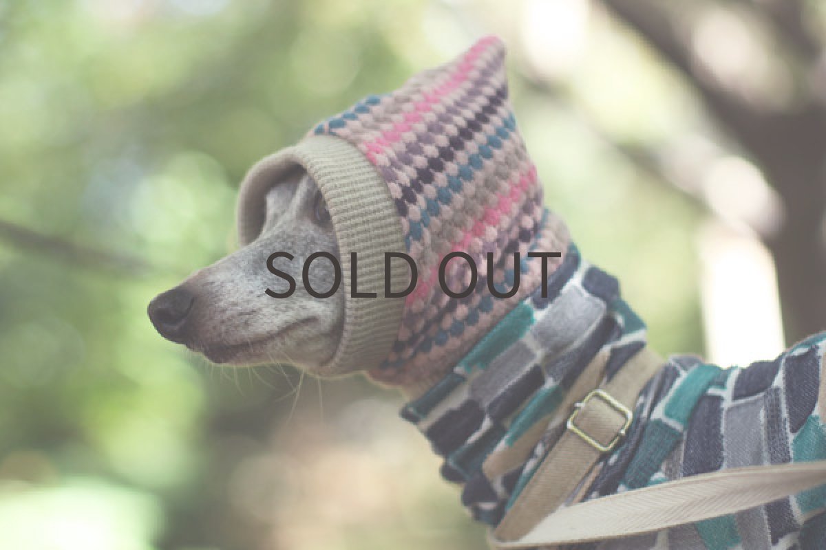 画像3: しずくの雫スヌード（つつじ） (3)