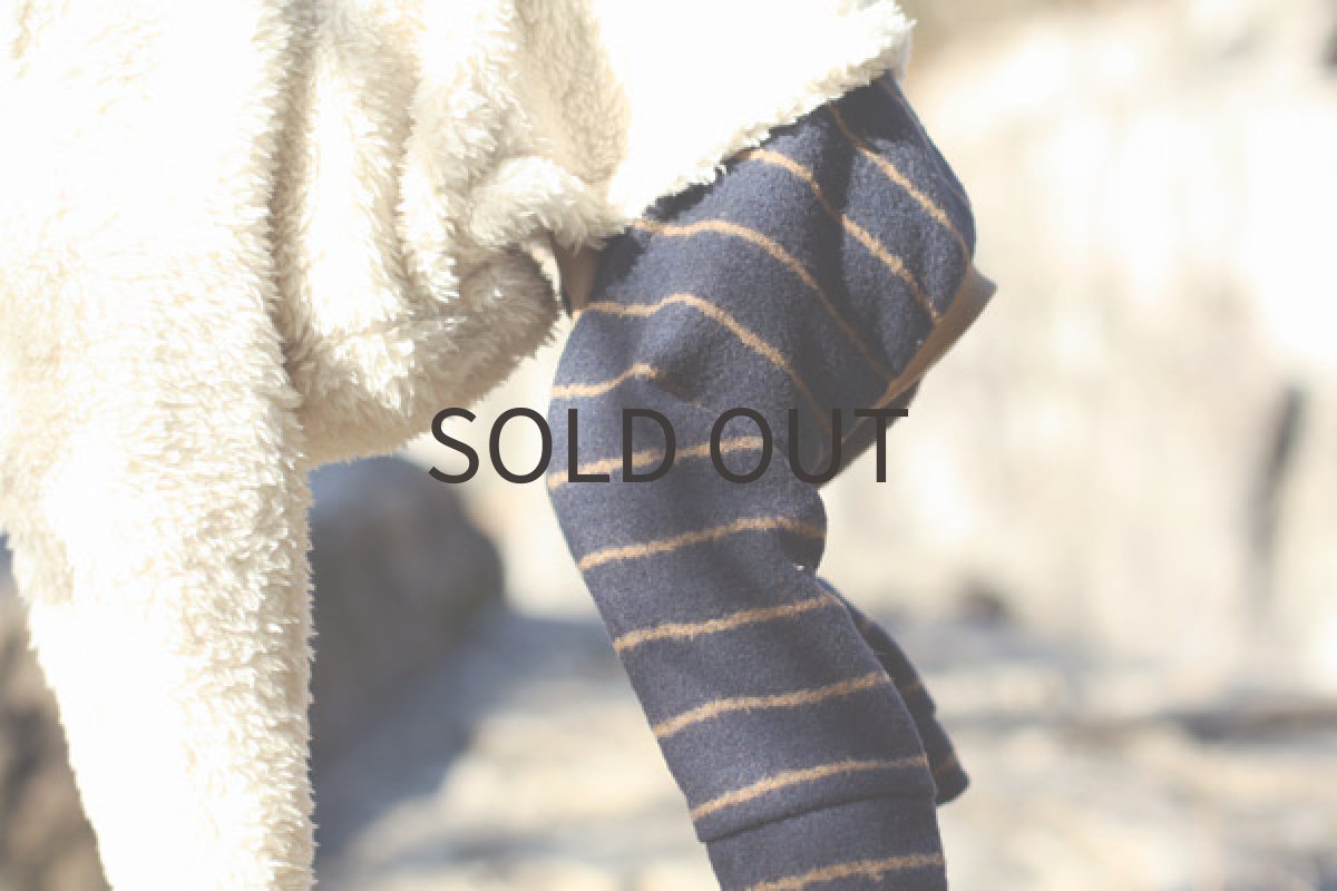 画像5: フワボア+圧縮ウールのパンツ（ホワイト） (5)