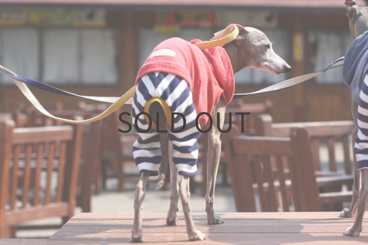 画像3: ビンテージ風パイルのロンパ（オレンジピンク） (3)