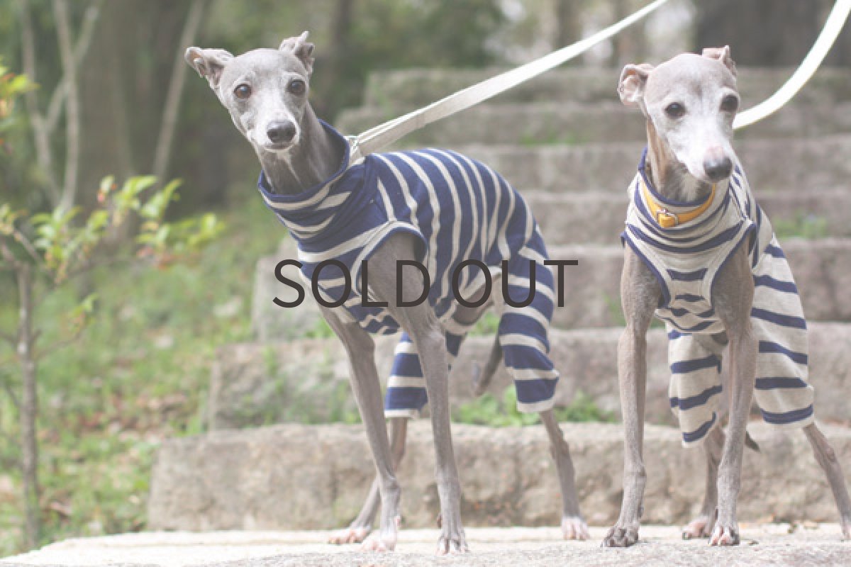 画像5: リネンニットのロンパ（ネイビー） (5)