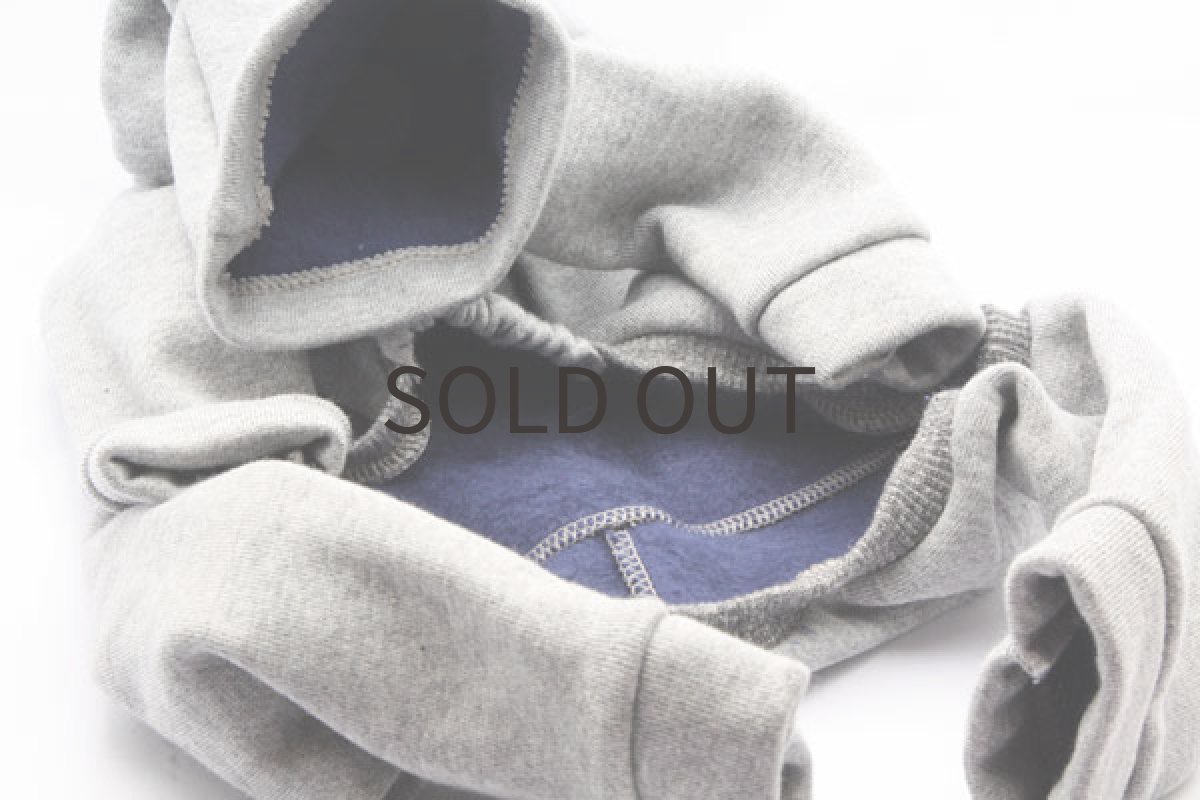 画像6: 裏起毛トレーナーロンパ（グレー） (6)