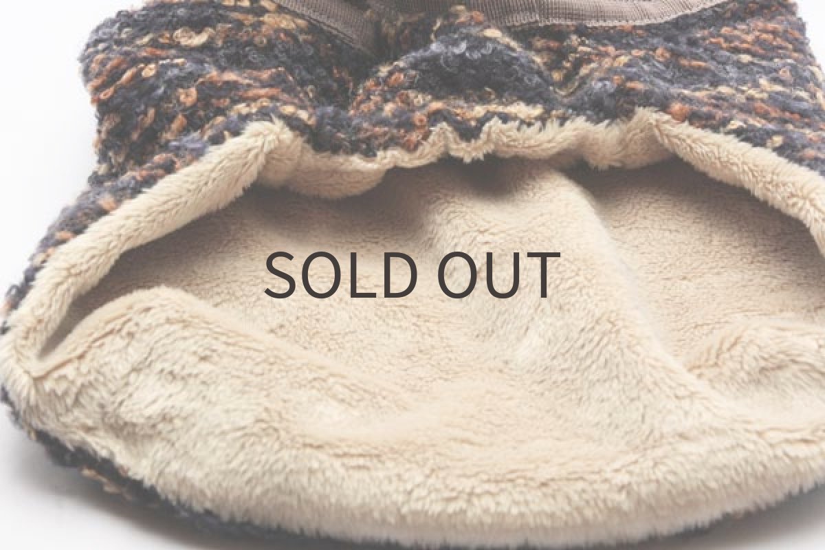 画像6: 裏全面ファーのダブルベスト（ネイビー） (6)