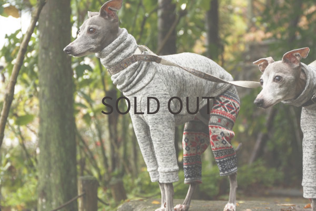 画像5: 霜降＋ノルディックパンツ（ネイビー） (5)