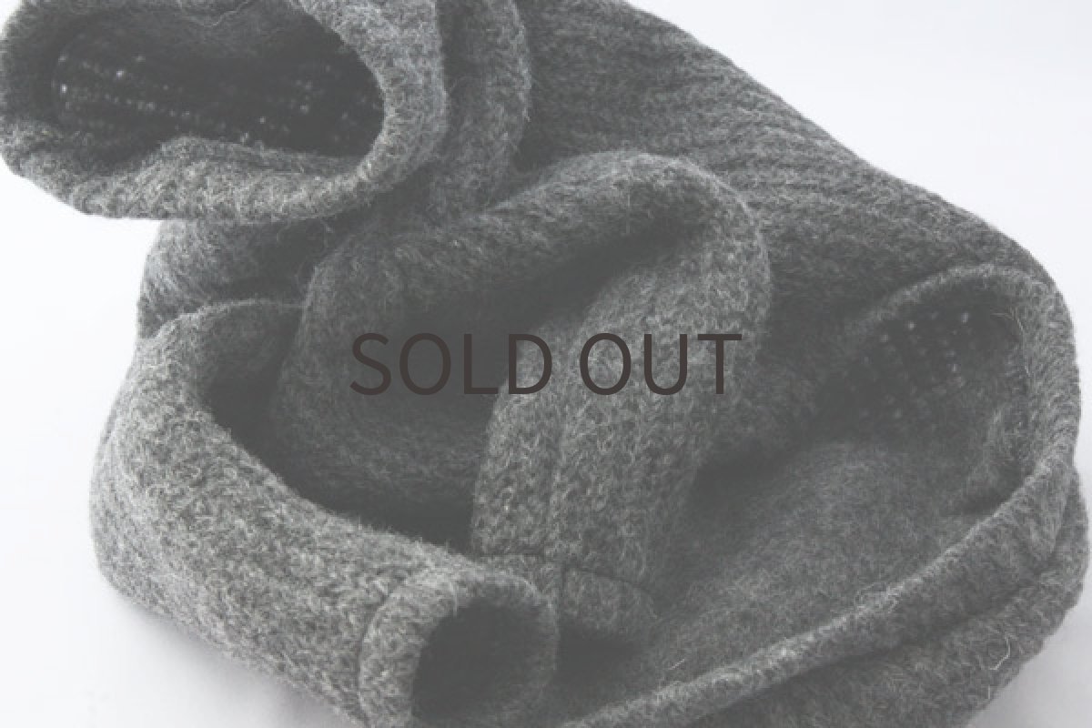 画像6: Italyスライバーニットのシャツ（チャコール） (6)