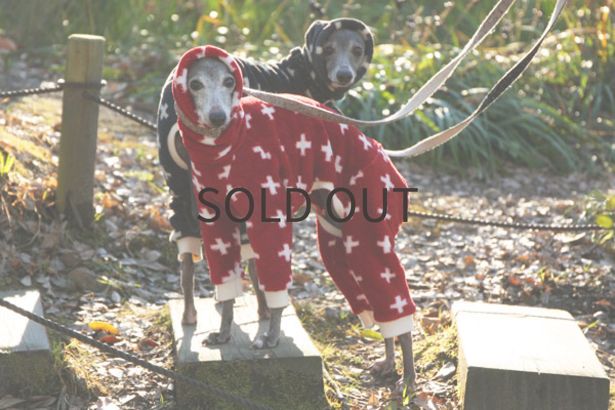 画像5: BATTENフリース(レッド) (5)