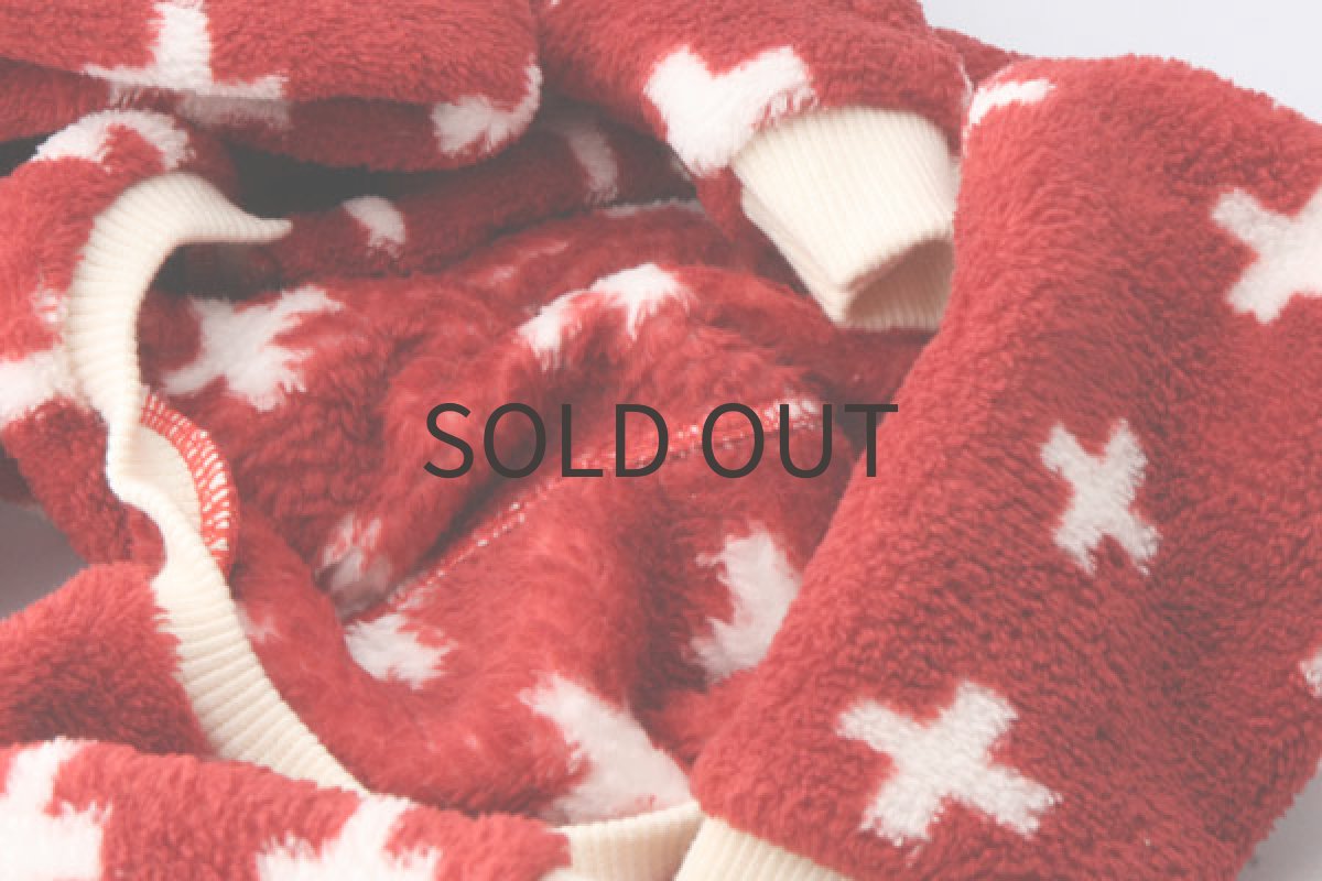 画像6: BATTENフリース(レッド) (6)