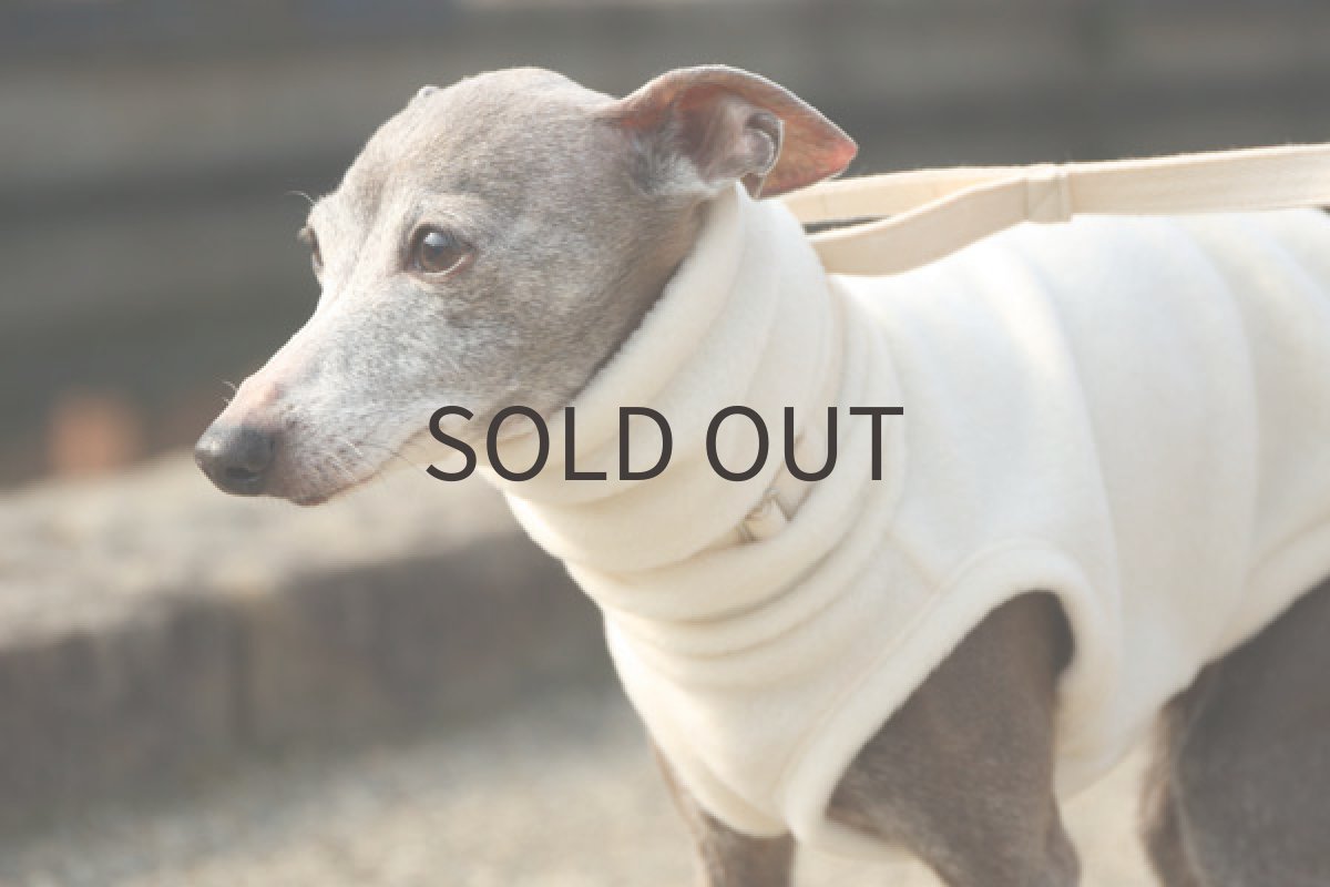 画像3: 毛玉防止加工ノースリーブフリース(ホワイト) (3)