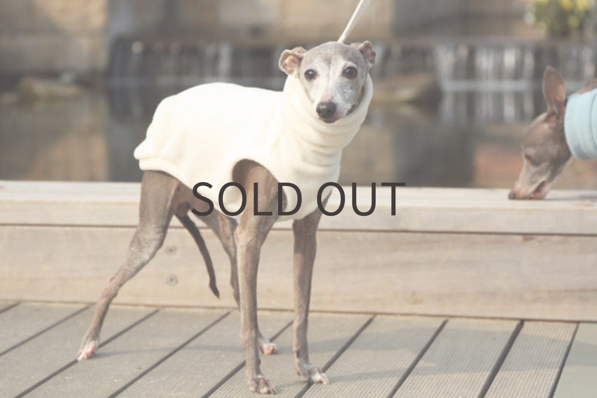 画像2: 毛玉防止加工ノースリーブフリース(ホワイト) (2)