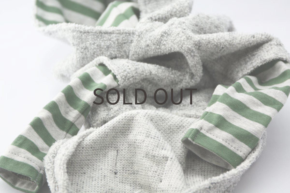 画像6: 重ね着風パイル（グレー） (6)