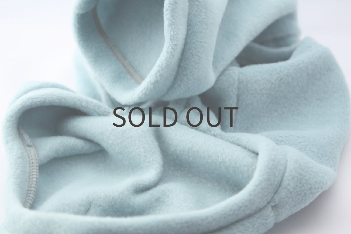 画像6: 毛玉防止加工ノースリーブフリース(ライトブルー) (6)