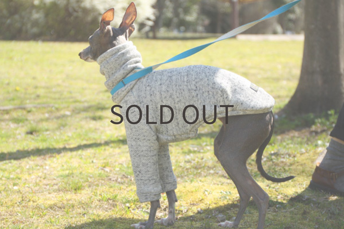 画像3: 吊り編み風ニット（杢グレー） (3)