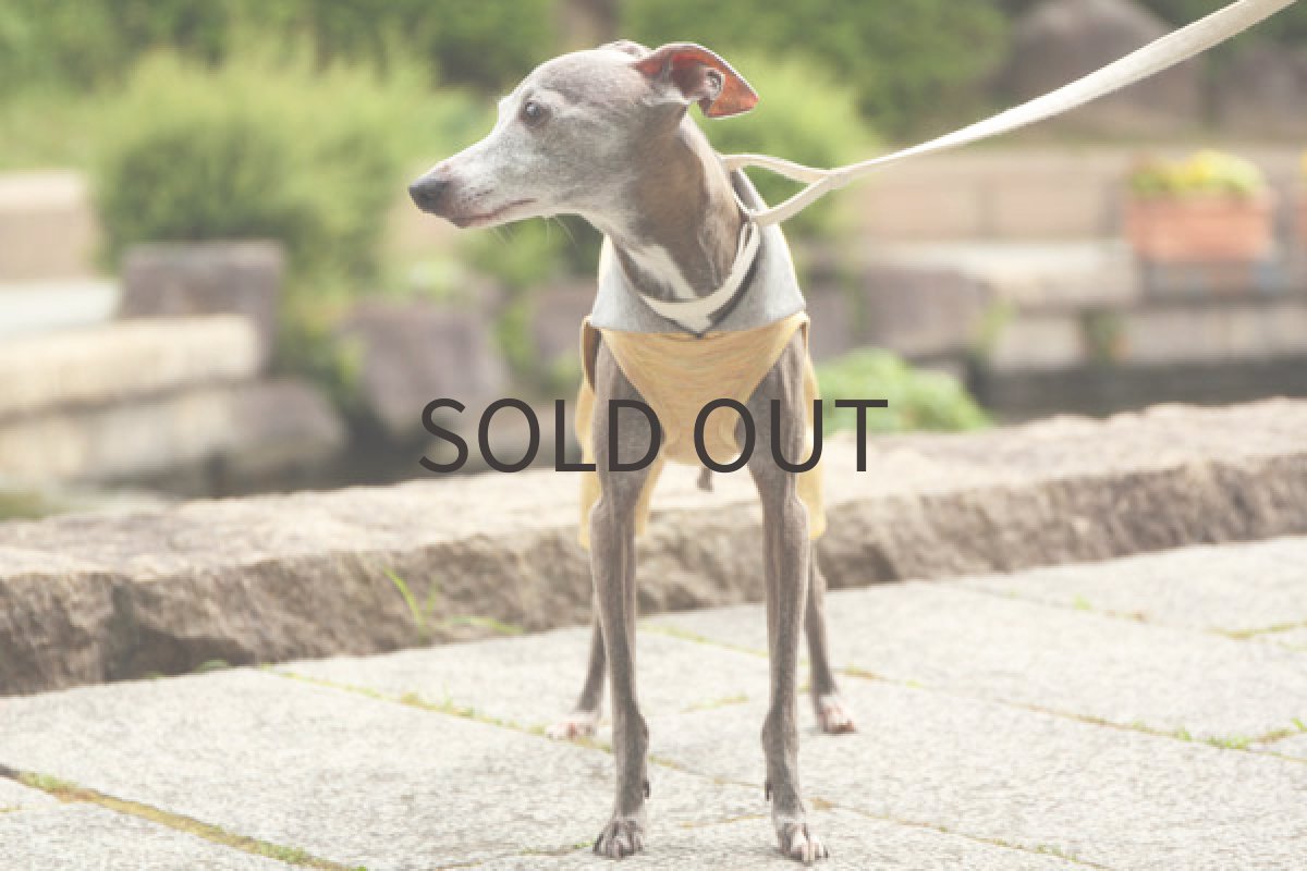 画像3: リネンのリバーシブルロンパ(イエロー) (3)