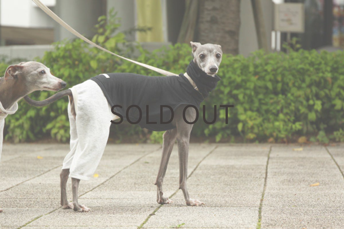 画像3: リネン100％ロンパース（ボディ：ブラック） (3)