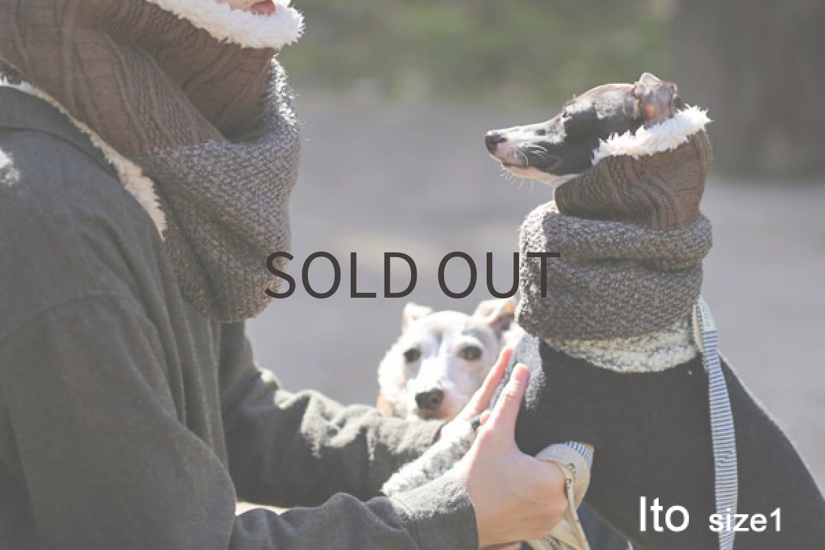 画像5: twotoneネックウォーマー（グレー） (5)