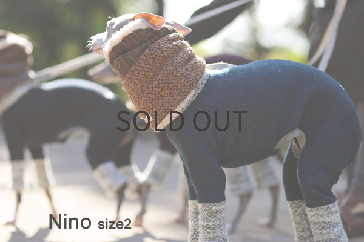 画像5: twotoneネックウォーマー（ブラウン） (5)