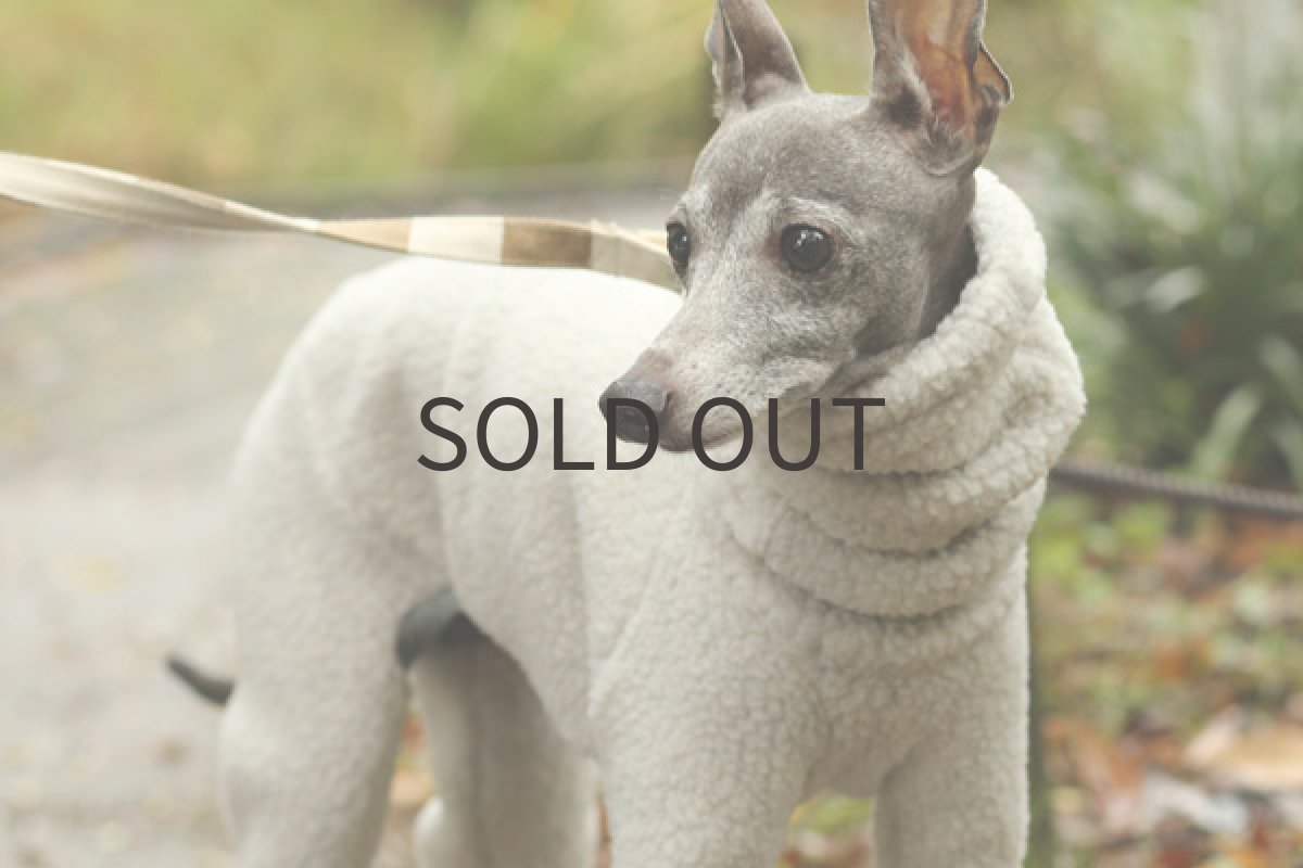 画像3: POLARTEC ボアフリース（アイボリー） (3)