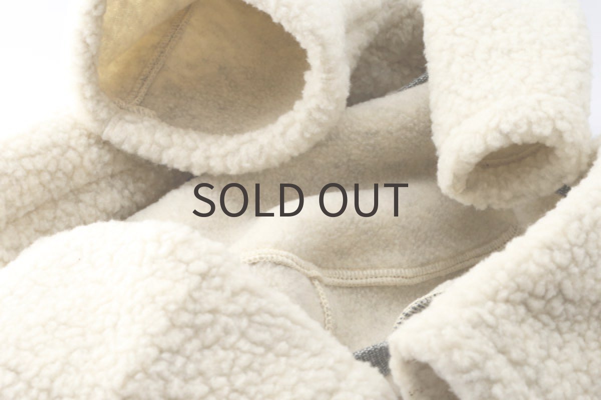 画像6: POLARTEC ボアフリース（アイボリー） (6)