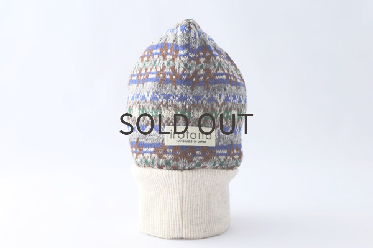 画像5: フェアアイル雫スヌード（グレー） (5)