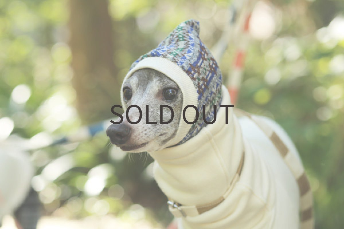 画像4: フェアアイル雫スヌード（グレー） (4)