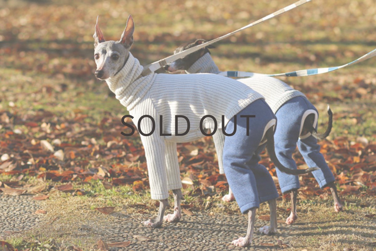 画像4: リブニットロンパ（アイボリー） (4)