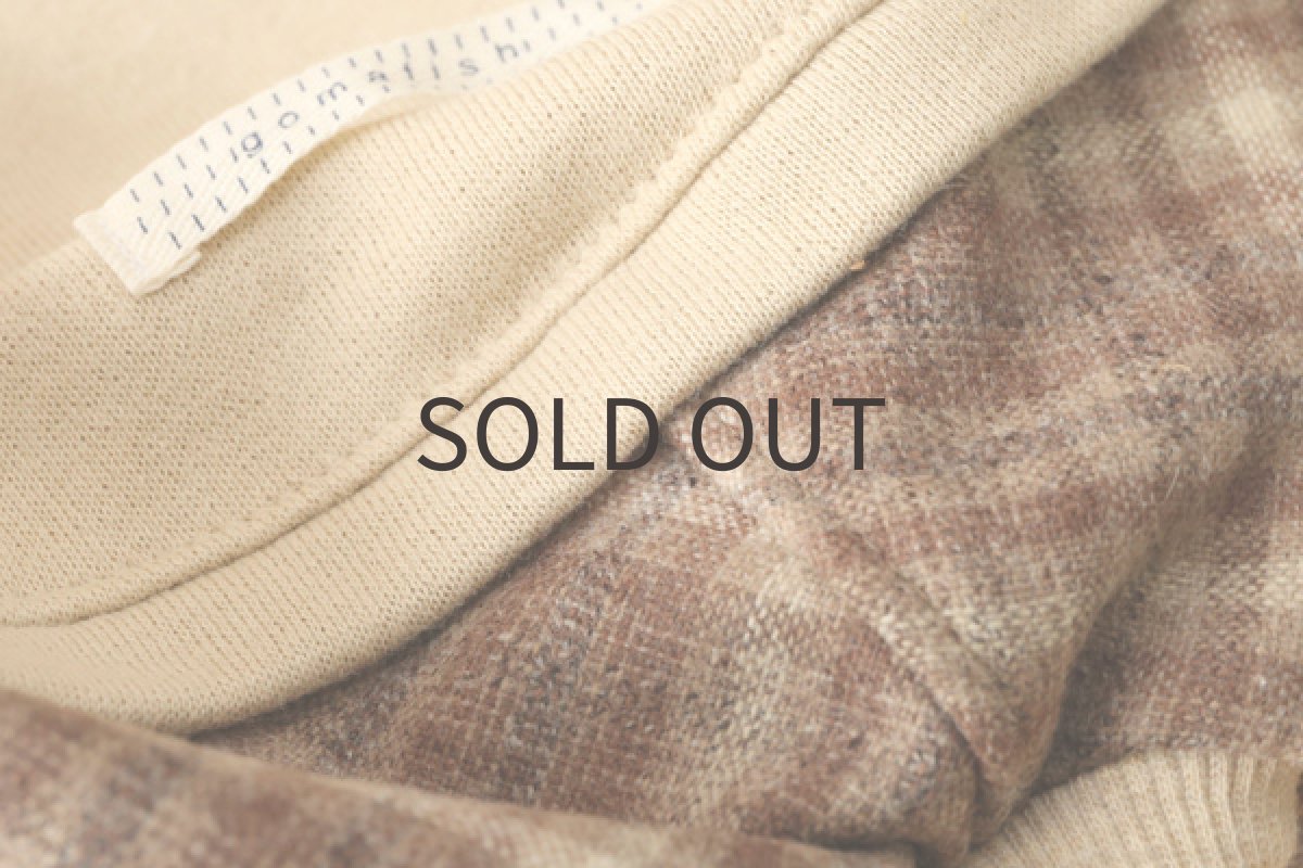 画像4: ウール薄起毛パンツ（クリーム） (4)