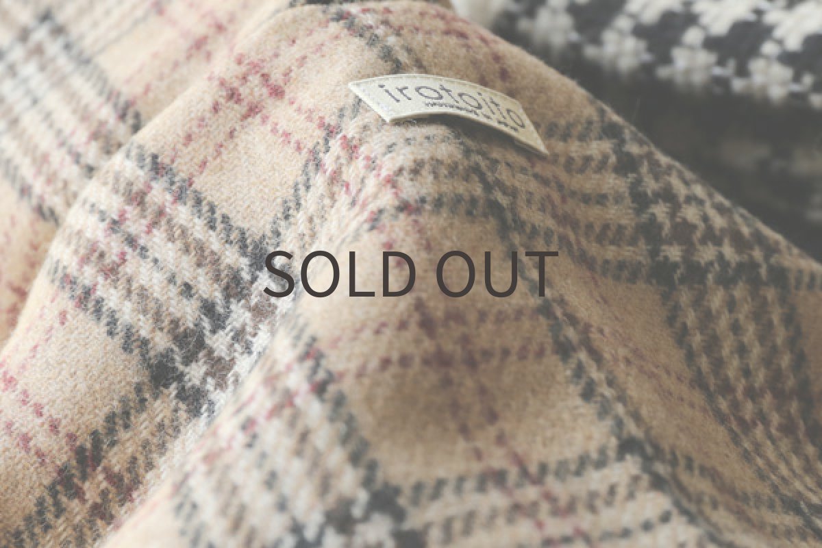 画像6: B-ウールチェックベスト (6)