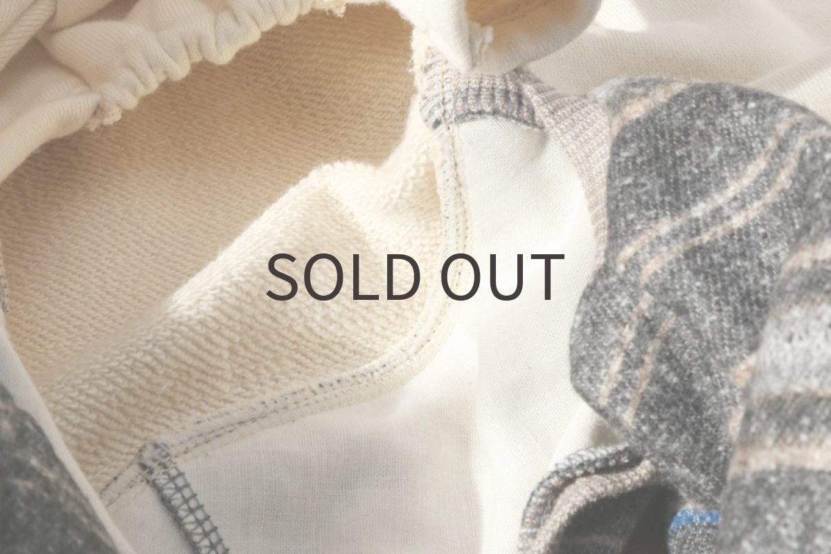 画像7: コットンボーダーパンツ（チャコール）〜MLサイズまで (7)