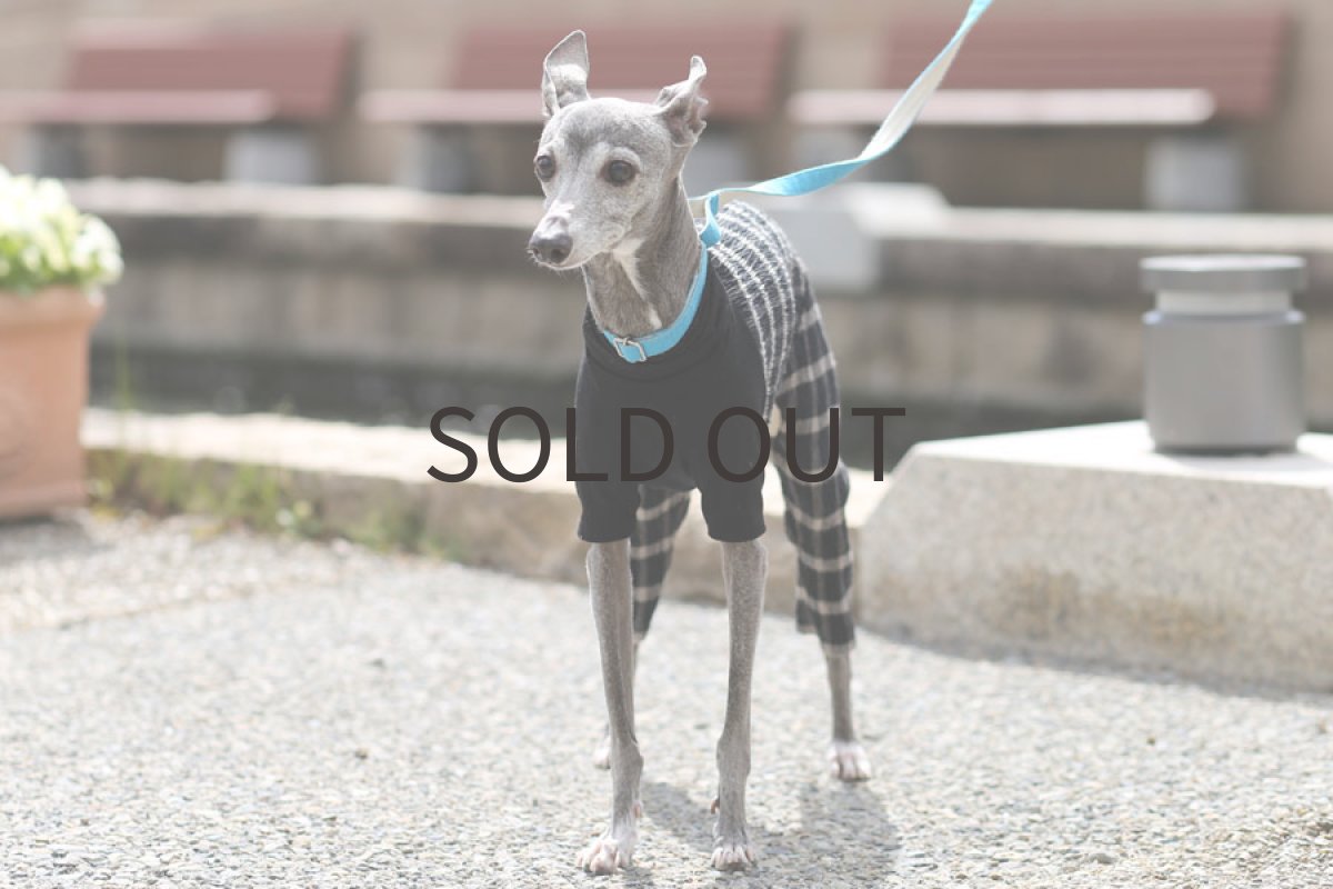 画像5: シャーリングチェック（ブラック） (5)