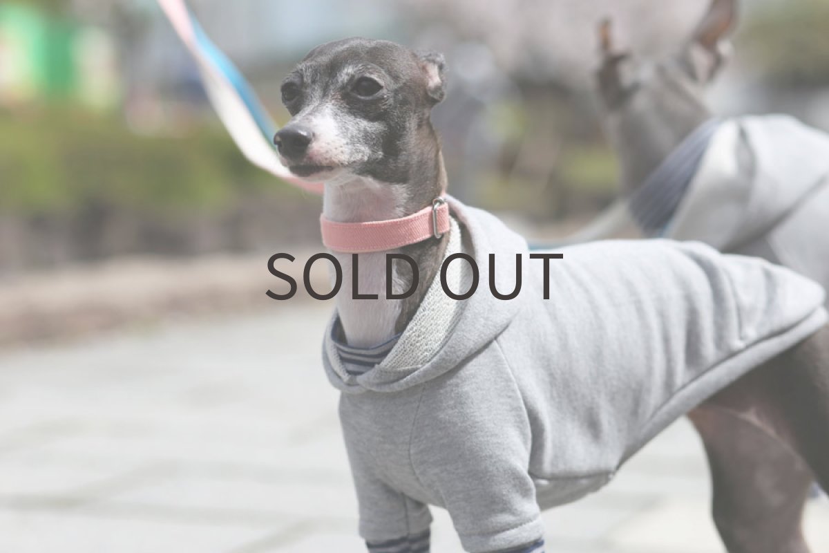 画像4: 重ね着風パーカートレーナー (4)