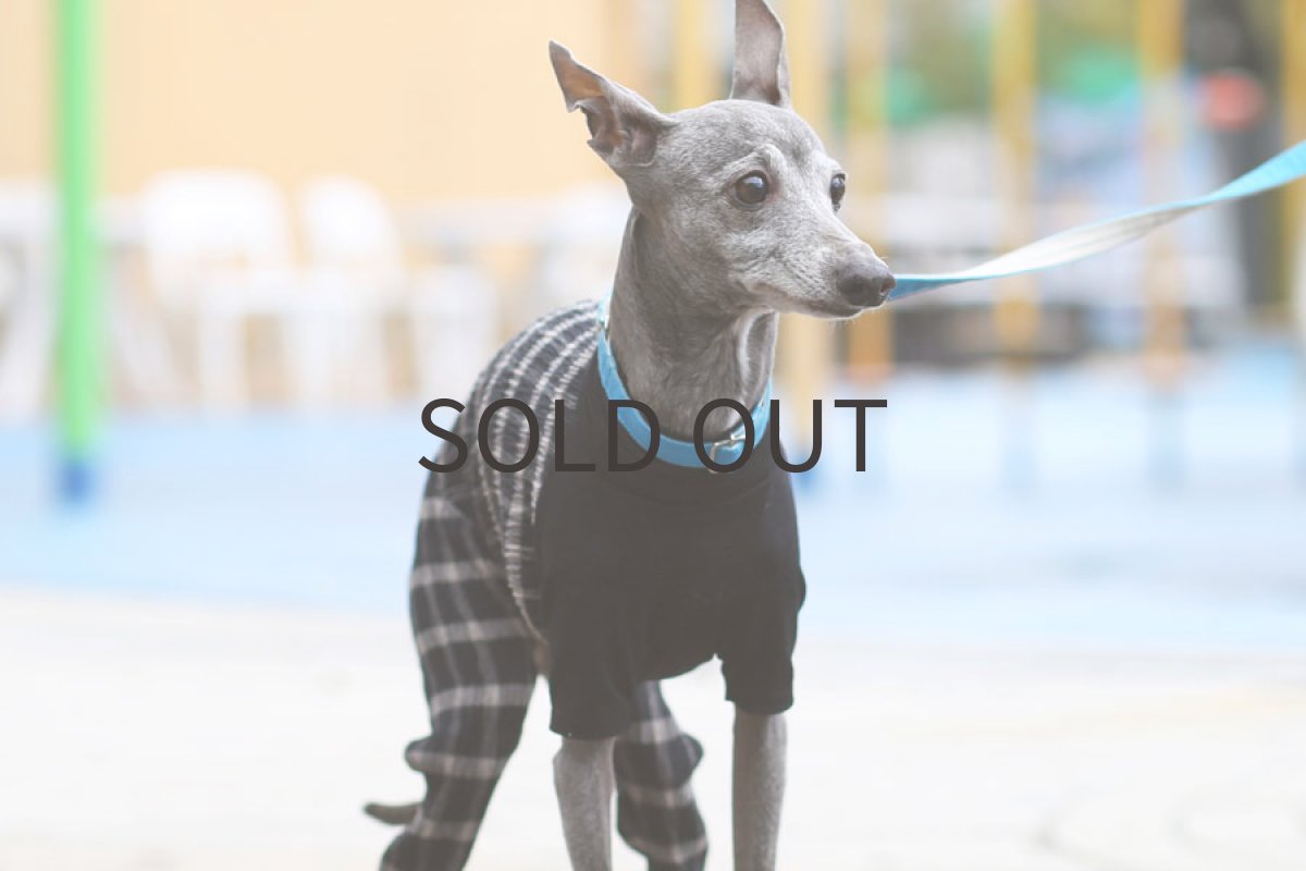 画像3: シャーリングチェック（ブラック） (3)