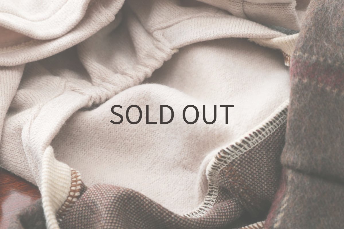 画像8: 裏起毛＋チェックパンツ（ベージュ）〜Mサイズまで (8)