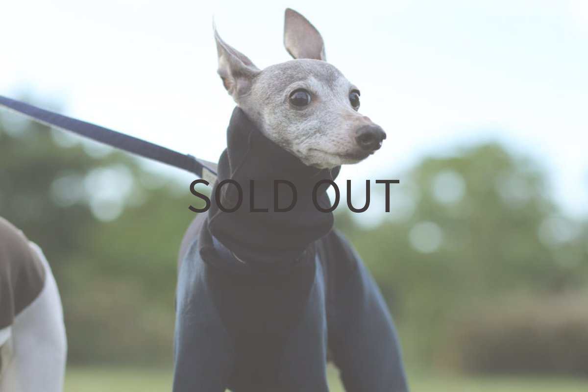 画像3: 裏起毛ツイルニット（ブラック）〜MLサイズまで (3)