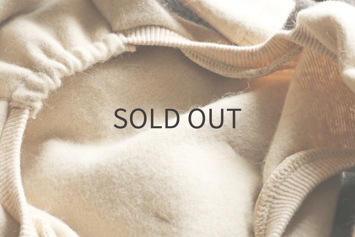 画像8: ウールミルドニット（アイボリー） (8)