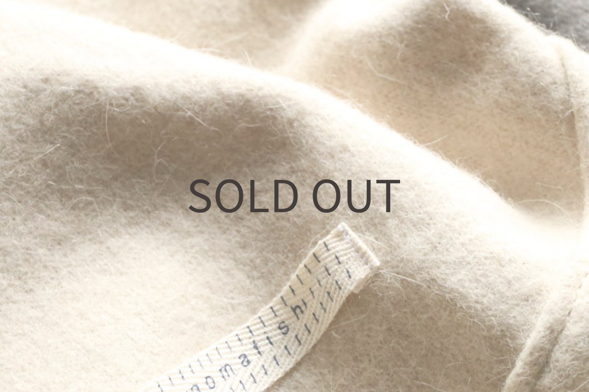 画像7: ウールミルドニット（アイボリー） (7)