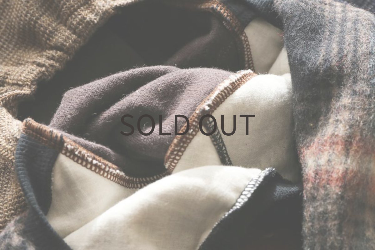 画像7: ダブルフェイスニット（ブラウン）〜Mサイズまで (7)