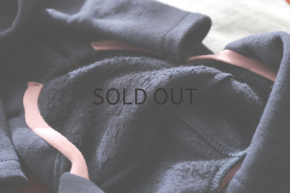 画像7: 裏起毛トレーナーロンパ（ネイビー）〜Mサイズまで (7)