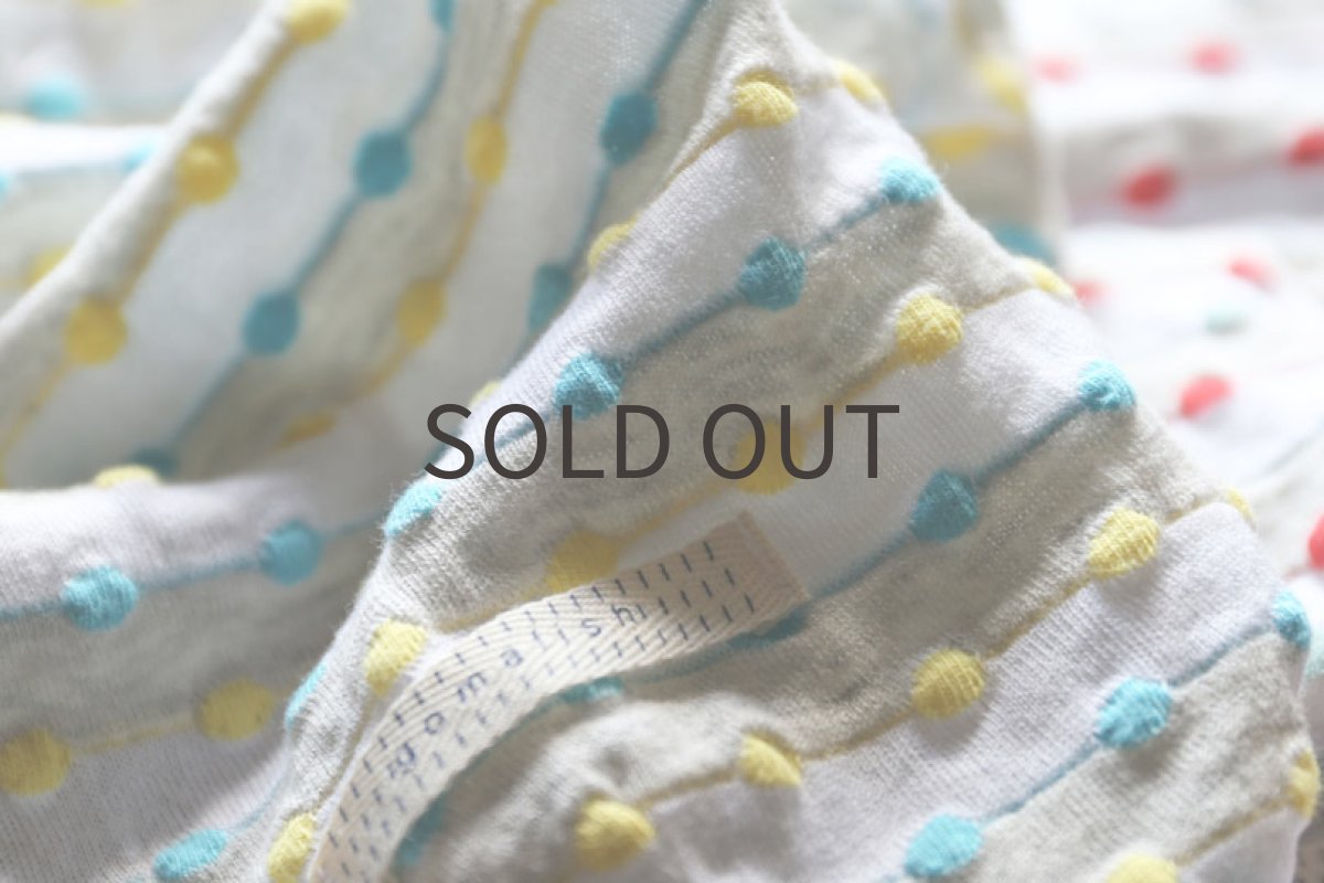 画像4: ドビーボーダー（イエロー×アクア）〜ネックショート丈まで (4)