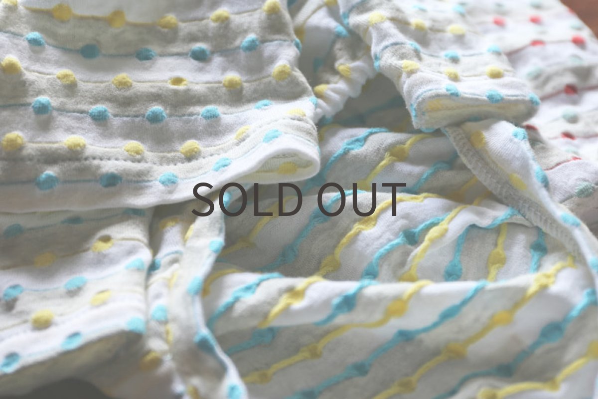 画像5: ドビーボーダー（イエロー×アクア）〜ネックショート丈まで (5)