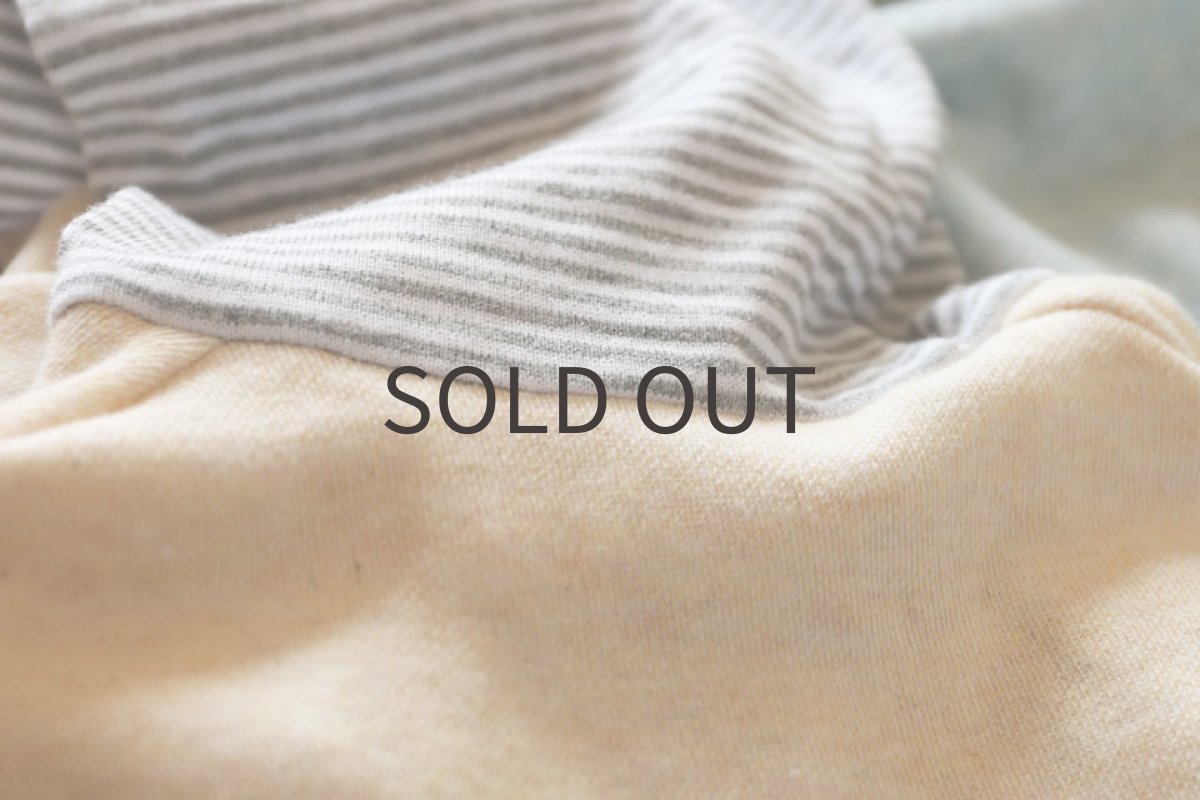 画像5: 春色 切り替えロンパース（クリームオレンジ）〜MLサイズのみ (5)