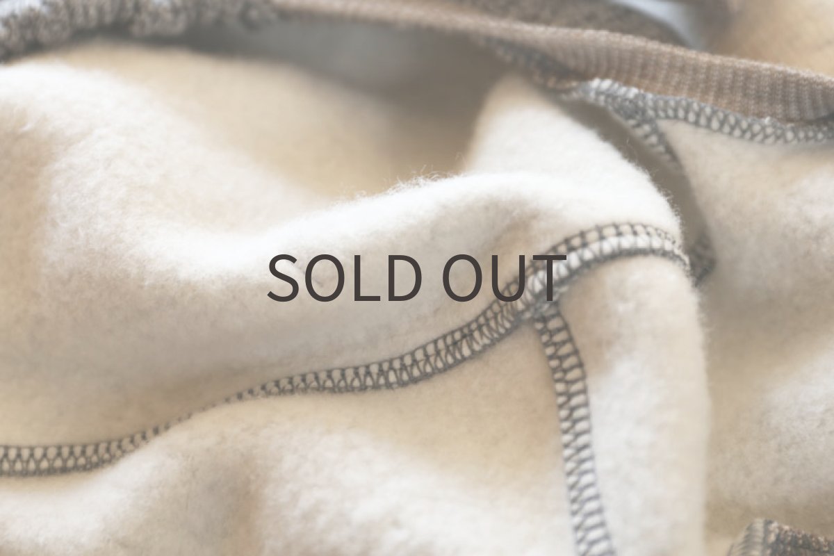 画像6: 裏起毛の杢調ロンパ(チャコール)〜Mサイズまで (6)