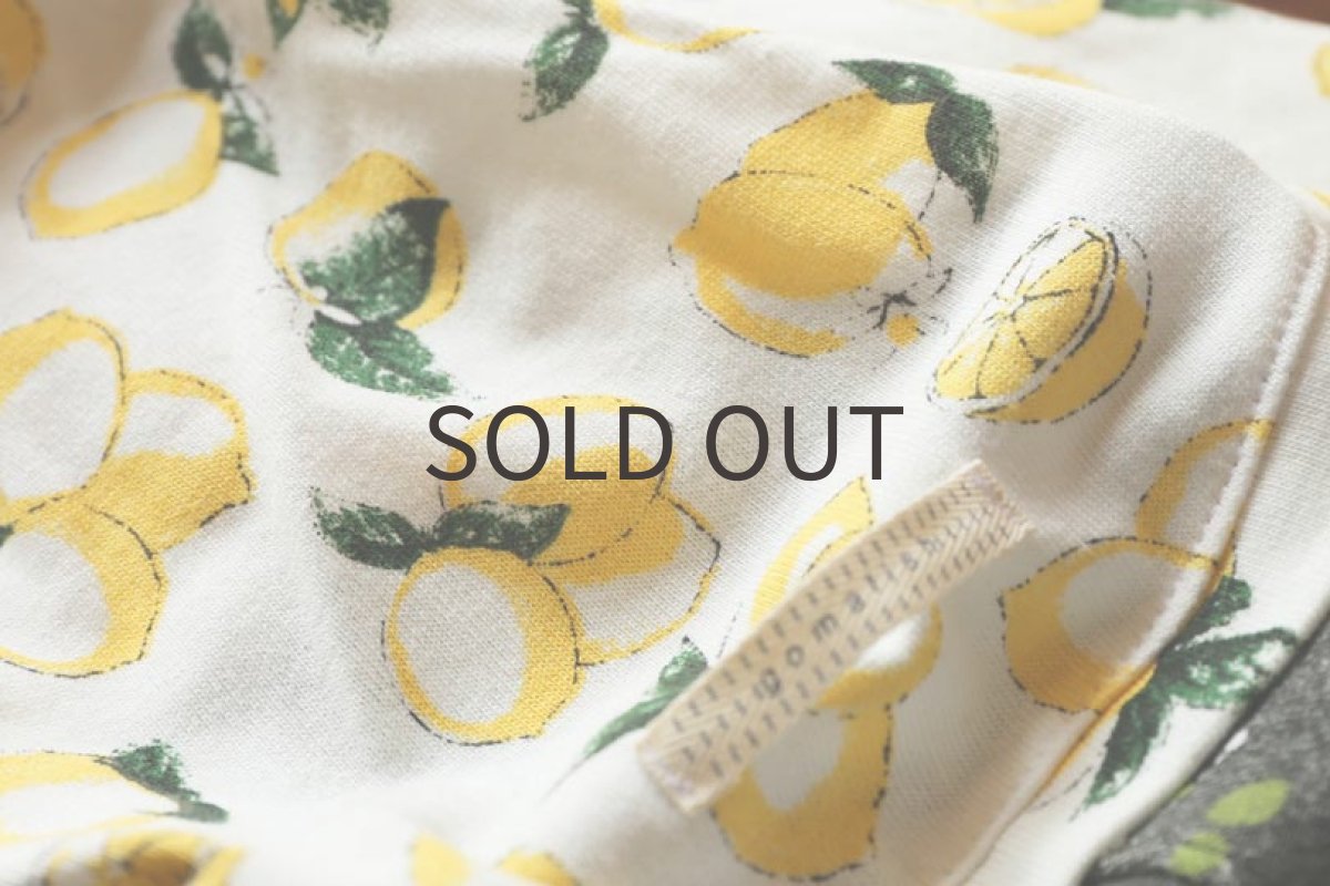 画像4: レモンプリント（ブラック）〜Mサイズまで (4)